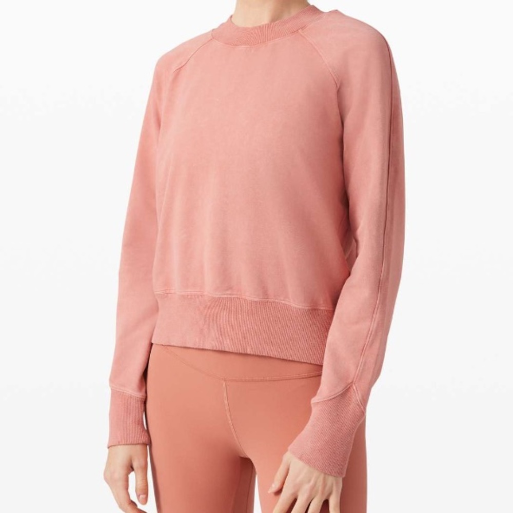 Lululemon Ready to Roll crew neck sweatshirt